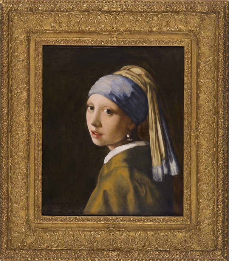 Reconstructie Johannes Vermeer Het Meisje Met De Parel 1665 Mauritshuis Den Haag 768x873 